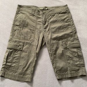 PRANA Long Hiking Shorts Size 6